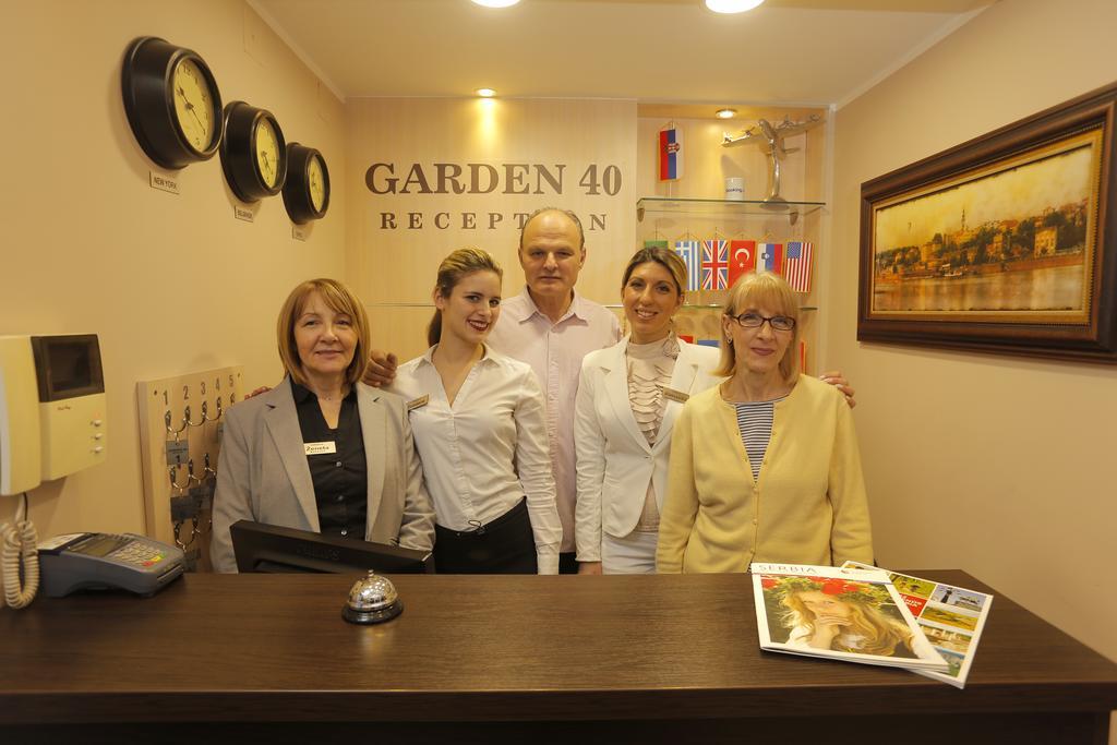 Bed&Breakfast Garden40 Belgrad Exterior foto